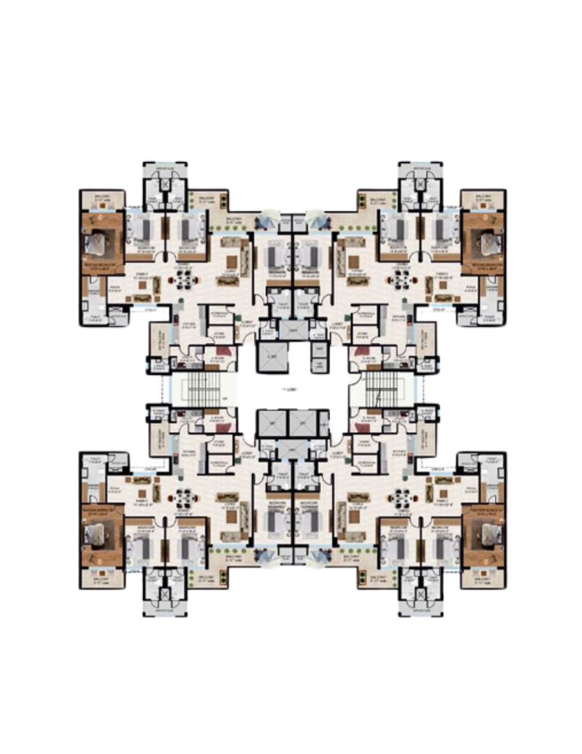 4 +1BHK